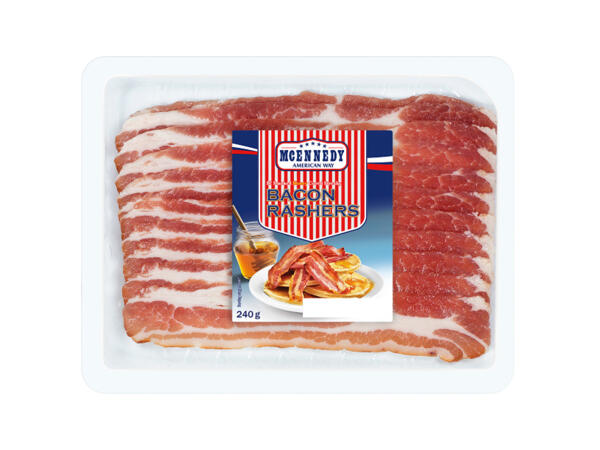 Mcennedy 12 Smoked Honey Cured Streaky Bacon Rashers