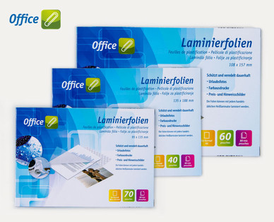 OFFICE Laminierfolien