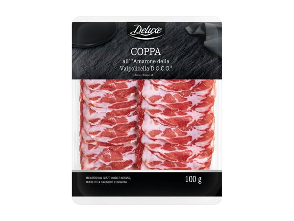 Coppa refined in "Amarone della Valpolicella DOCG"
