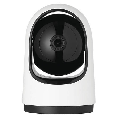 Smart Pan & Tilt Indoor Security Camera, White