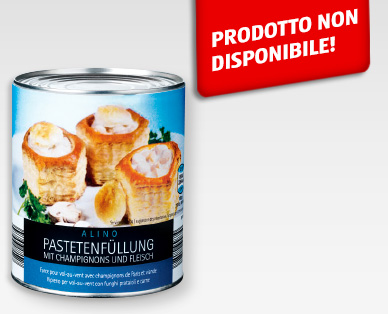 Ripieno per vol-au-vent ALINO