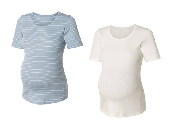 ESMARA(R) Ribstrikket ventebluse 2-pak