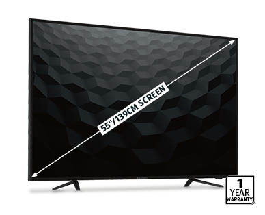 55"/139cm Ultra HD LED 4K TV