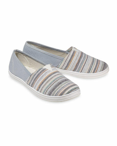 Blue L-Textile Slipper