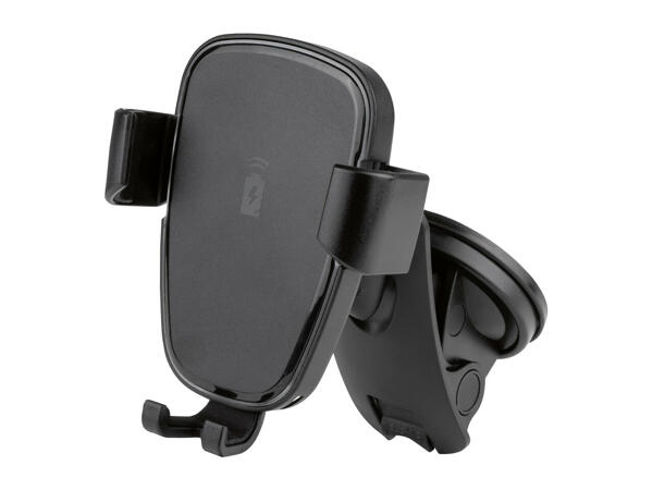 Silvercrest Car Qi-Charging Phone Mount