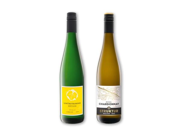 Gewürztraminer Spätlese eller Chardonnay