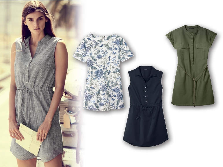 ESMARA Ladies' Linen-Blend Dress