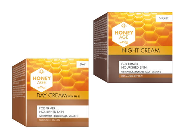 Crème de jour "Honey Age"/crème de nuit "Honey Age"