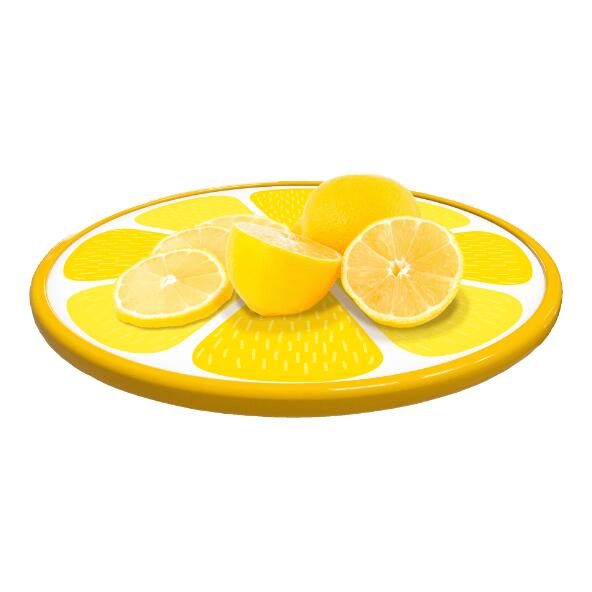 JOIE(R) 				Planche à découper avec motif de fruits