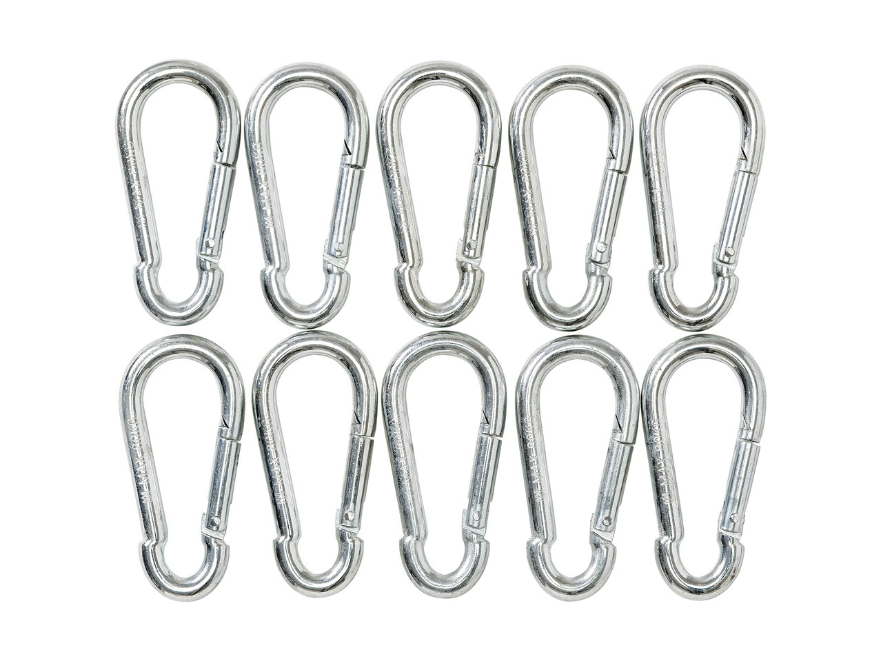 Powerfix Profi Carabiner Clips or Shackle Hooks1