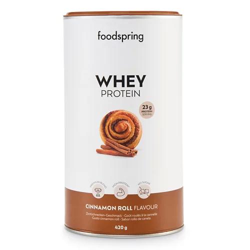 FOODSPRING Whey Protein Pulver Cinnamon Roll