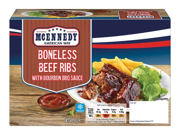 BBQ Boneless Beef Ribs