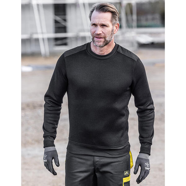 Arbeits-Strickfleece-Pullover