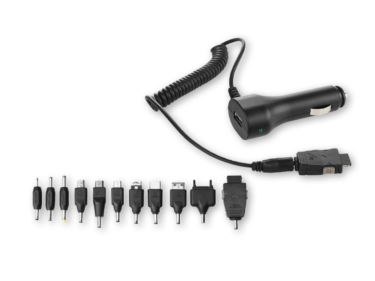 Silvercrest(R) Universal Mobile Device Car Charger Set