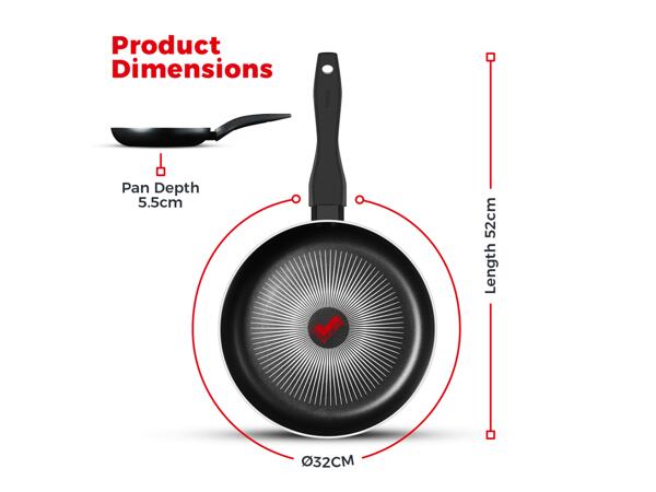 Smart Start Frying Pan