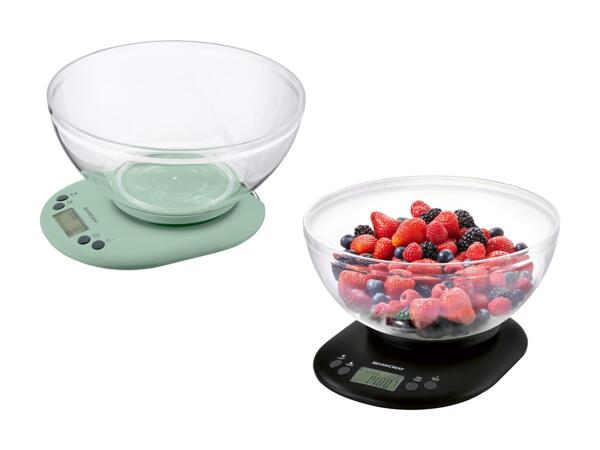 SILVERCREST KITCHEN TOOLS(R) Køkkenvægt med skål
