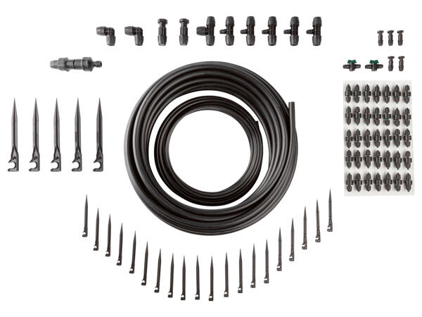 AERZETIX Tubo Per Microirrigazione 5x3,3 Mm – 30 Metri, Per Irrigazione A Goccia Di Precisione In Giardino E Serra - 2