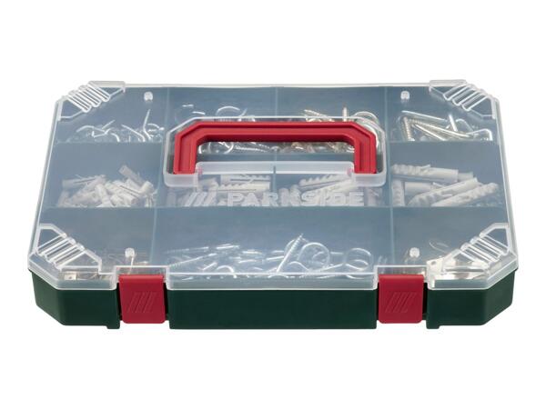 PARKSIDE Hook & Wall Plug Assortment - 338 Pieces