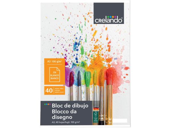 A3 sketch pad, 40 sheets