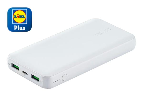 Tronic 10,000mAh Power Bank - White