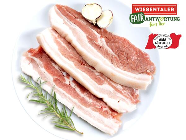 Frische Bauchstreifen