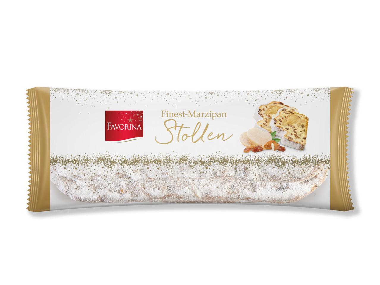Julekage med marcipan