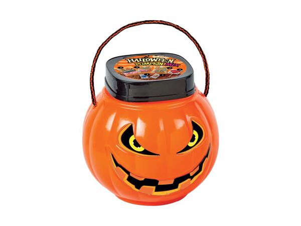 Zucca di plastica di Halloween