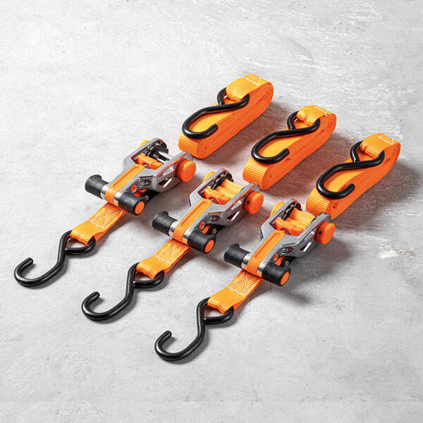 Spanngurt-Set mit T-Griff-Ratsche