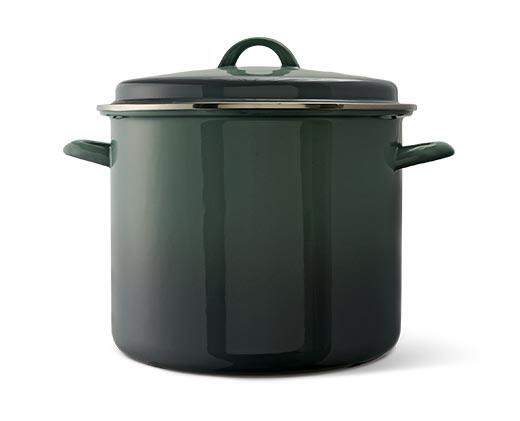 Crofton 
 12-Quart Porcelain Enamel Stock Pot