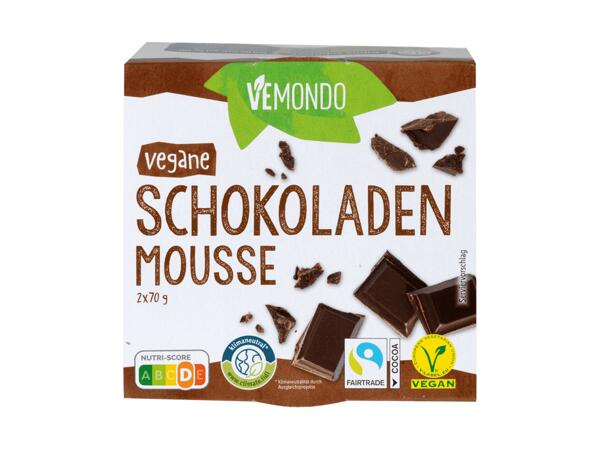 Pflanzliches Schokoladenmousse