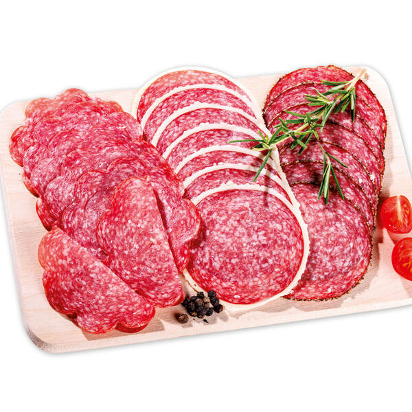 Salami Aufschnittplatte