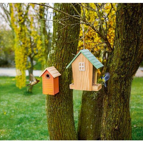 BELAVI modernes Vogelhaus/Futterstation