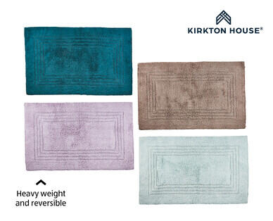 Luxury Reversible Cotton Bath Mat