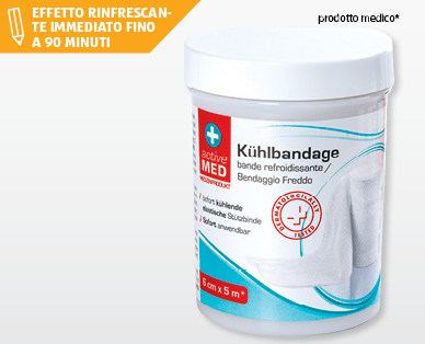 Fasciatura rinfrescante ACTIVE MED