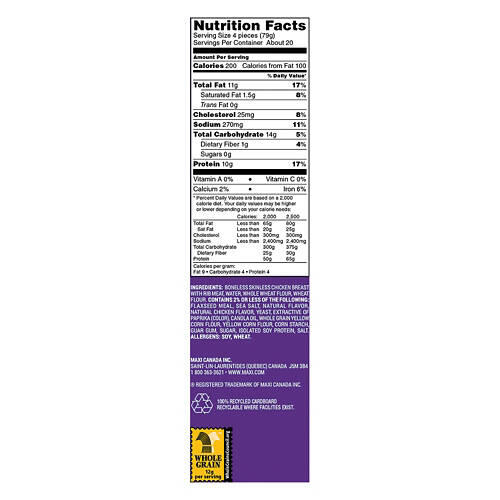 Whole Grain Dino Buddies Chicken Nuggets, 56 oz