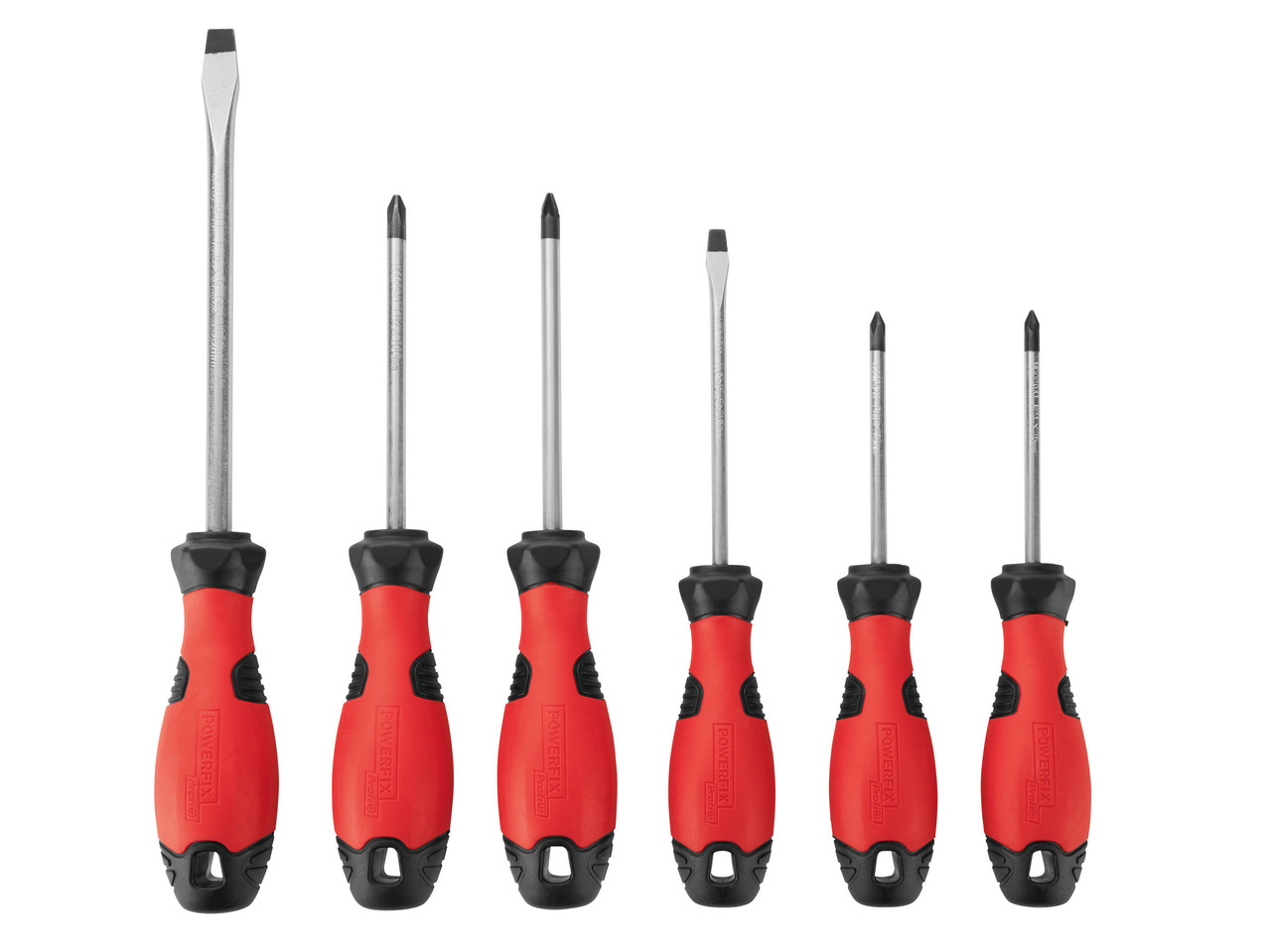 Screwdriver Set, 6 pieces