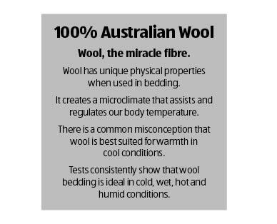 Australian Wool Quilt – Queen Size