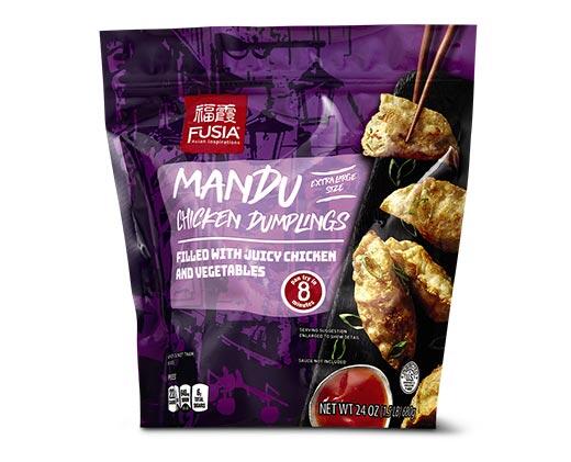 Fusia Asian Inspirations 
 Chicken or Beef Mandu