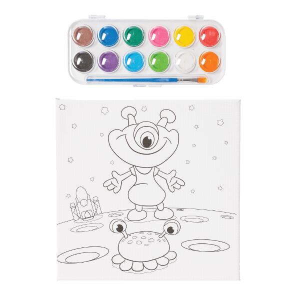 EXPERTIZ(R) Canvas met waterverf