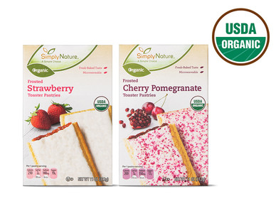 SimplyNature Organic Toaster Pastries
