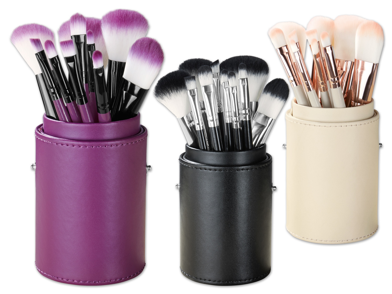 MIOMARE(R) Profi-Kosmetikpinsel-Set, 11-teilig