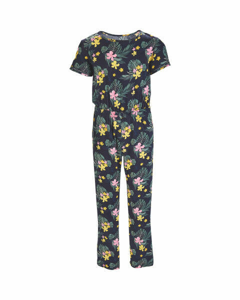 Children's Floral Jumpsuit