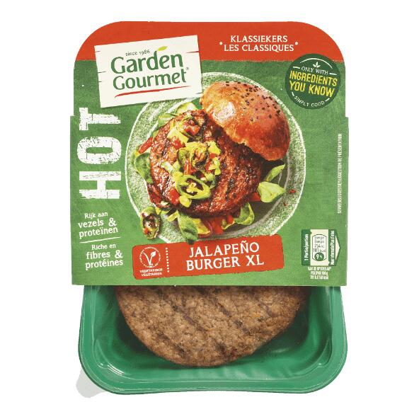 Burger jalapeño végétarien Garden Gourmet