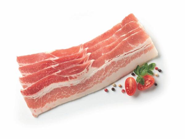 Pork belly slices