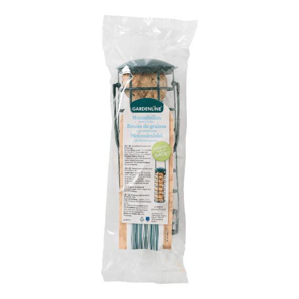 GARDENLINE(R) 				Muesli pour oiseaux, mélange protéiné ou boules pour mésanges