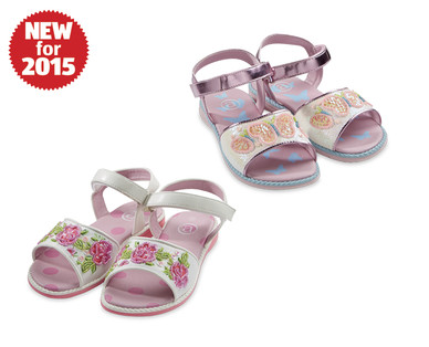 Girls' Embellished Sandals