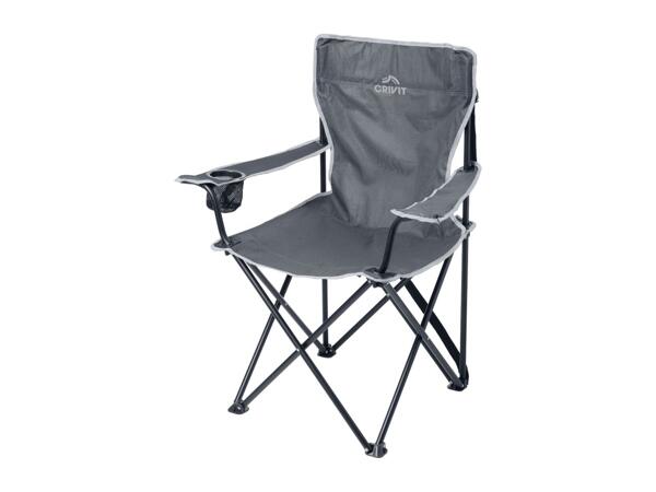 Grey Folding Camping Chair