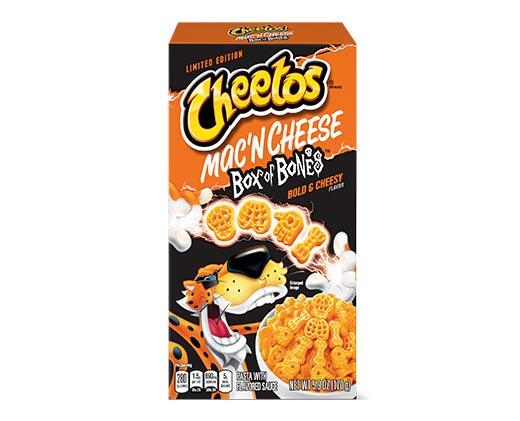 Cheetos 
 Mac & Cheese Box of Bones