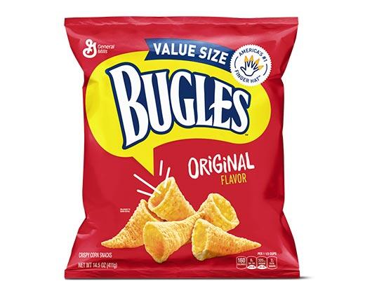 General Mills 
 Value Size Bugles Original or Nacho