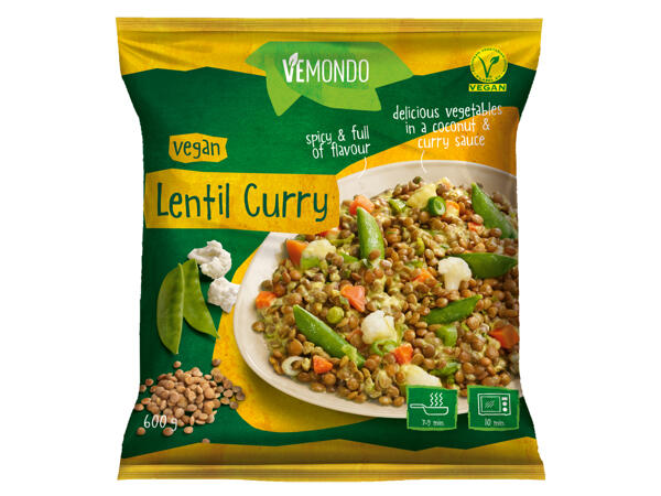 Veganes oder vegetarisches Fertiggericht